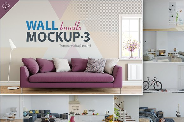 Minimal Wall Poster Mockup