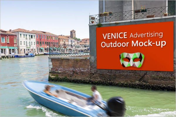 Modern Advertisement Mockup Template