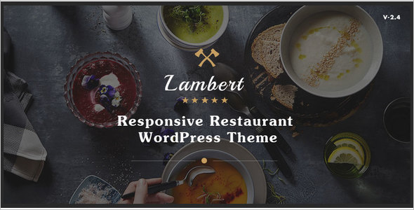 Modern Cafe Pub WordPress Theme