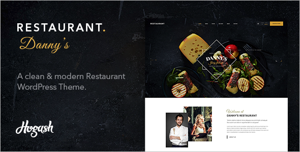 Modern Restaurant Website Themes