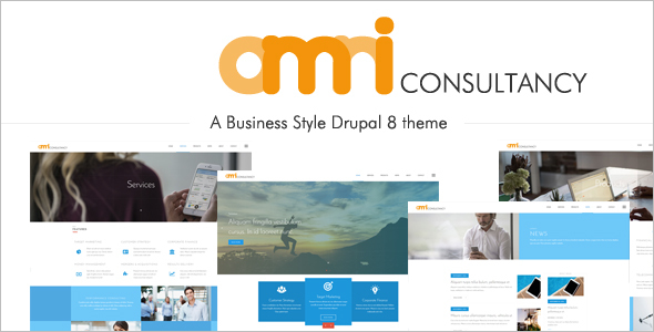 MultiPurpose Business Style Drupal 8 Theme