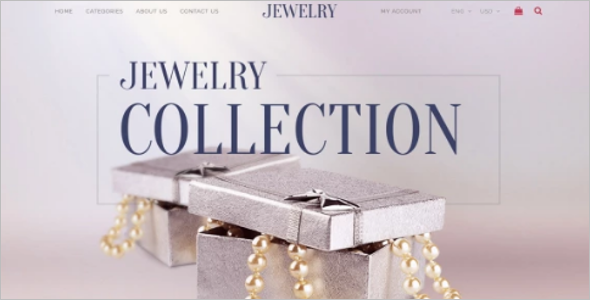 Multipurpose Jewelry Ecommerce Template