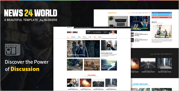 News Magazine CSS3 Template