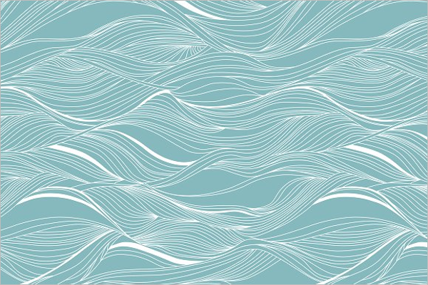 Ocean Wave Pattern Design