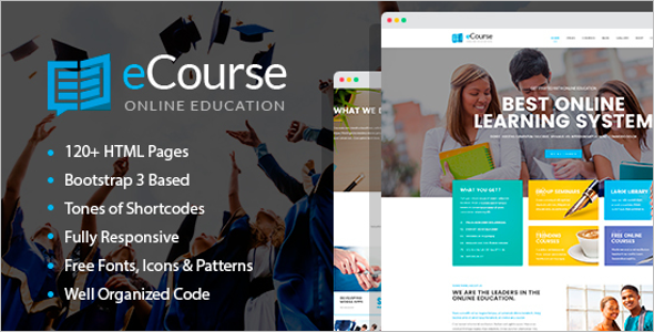 Online Education HTML Template