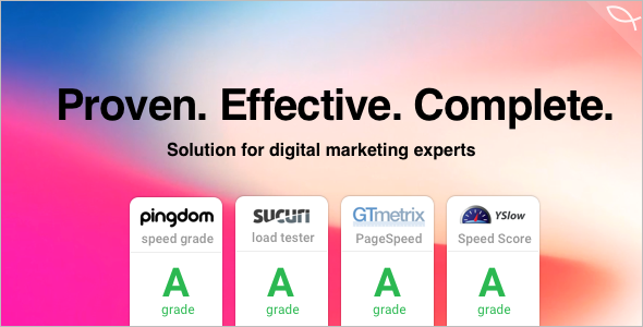 Online Marketing & Social Media WordPress Theme