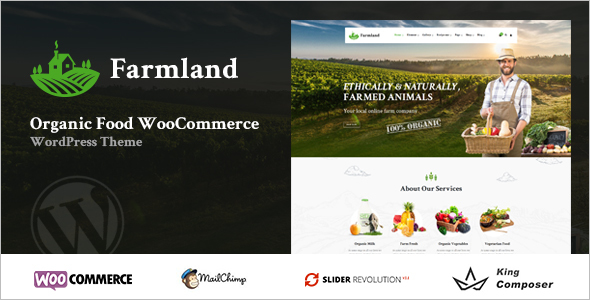 Organic Farm Woocommerce Theme