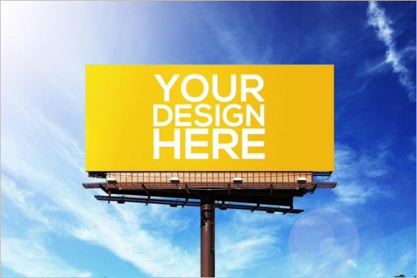 PSD Advertising Mockup Template