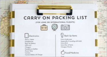 32 packing list templates free excel word pdf format