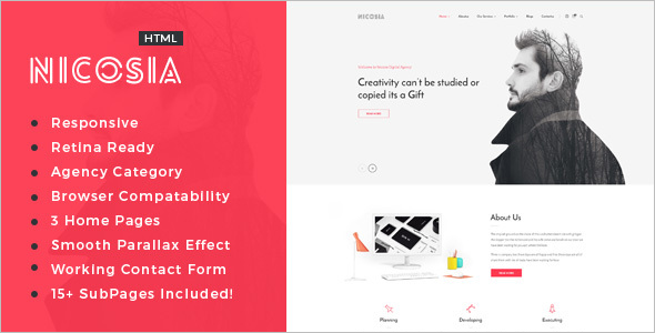 Personal Agency HTML5 Template