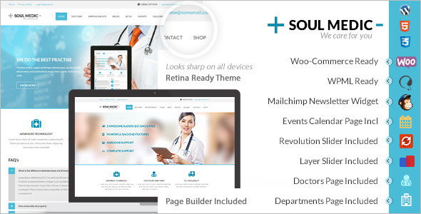 Pharmacy Website WordPress Theme
