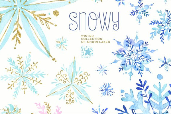 Photoshop Winter Background Template