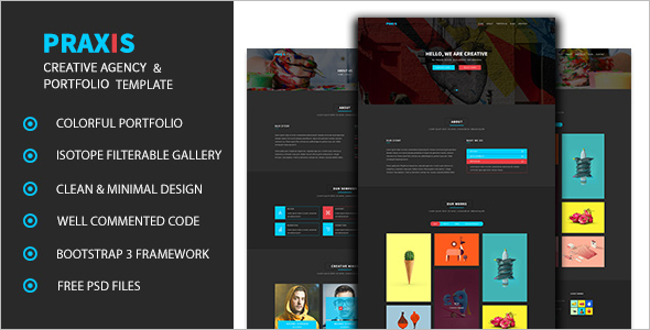 Portfolio Agency HTML5 Template
