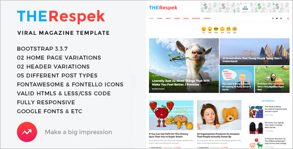 Premium Magazine HTML5 Template