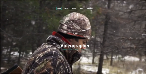 Professional Video Website Template