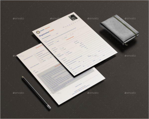 Realistic Registration Letter Template