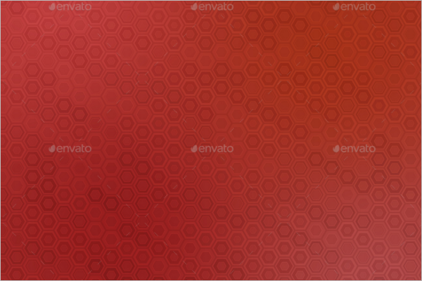 Red Hexagon Background Design