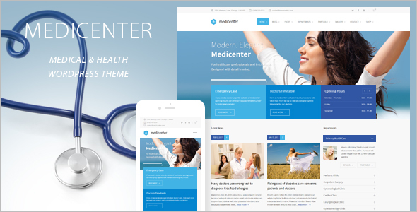 Responsive Hospital WordPress Theme