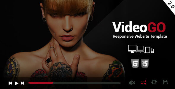 Responsive Video Site Template