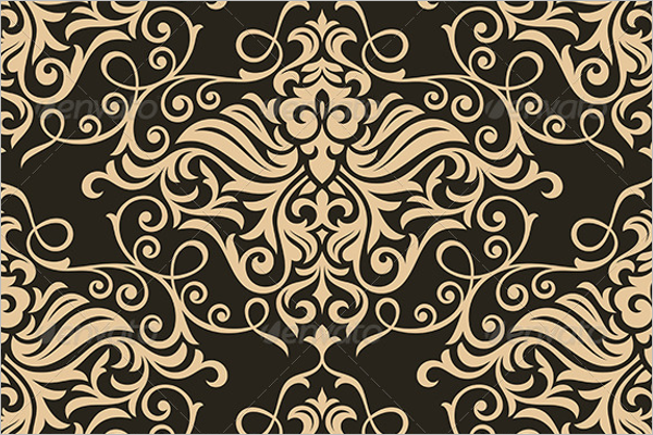 Retro Floral Illustration Design