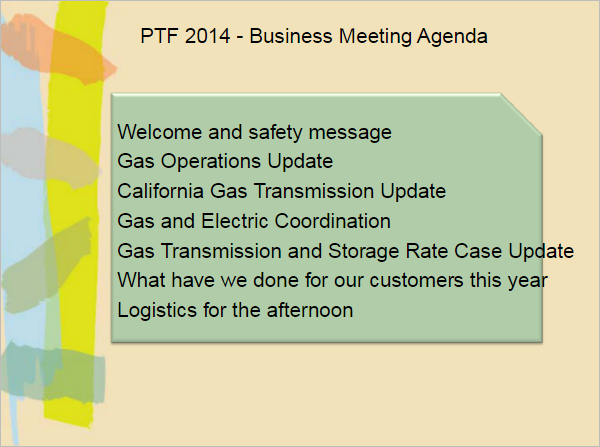 Safety Meeting Agenda Template PDF