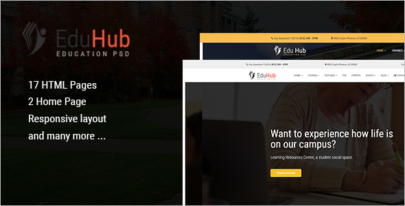 School Education HTML Template