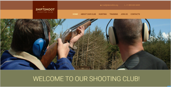 Shiftshoot Website Template