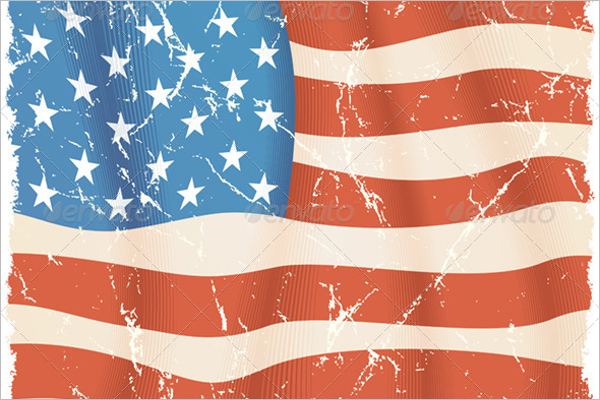 Simple US Flag Vector
