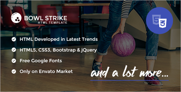 Sports HTML Bootstrap Theme