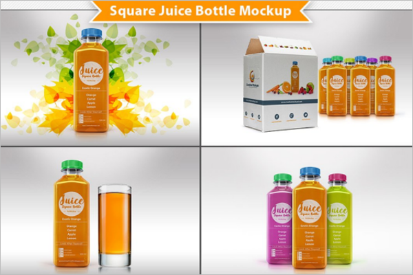 Download 43+ Juice Bottle Mockups Free PSD Design Templates