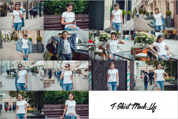 T-Shirts MockUp Bundle Template
