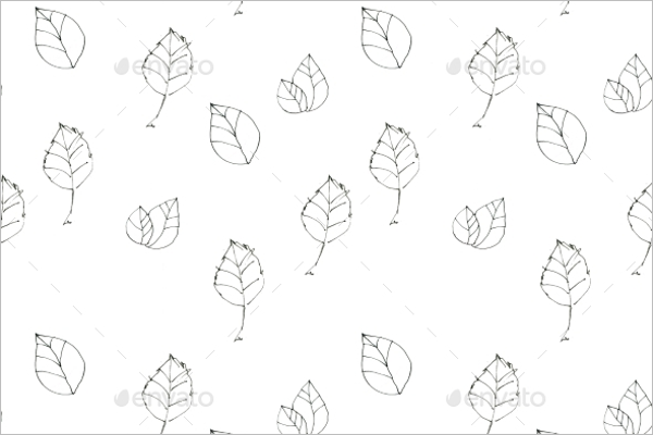 Vintage Seamless Leaves Design