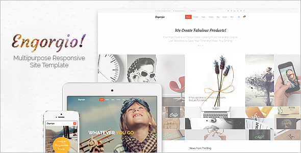 Web Design Agency Responsive Site Template