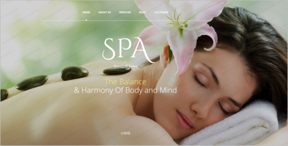 Women's Beauty SalonÂ WebsiteÂ Template