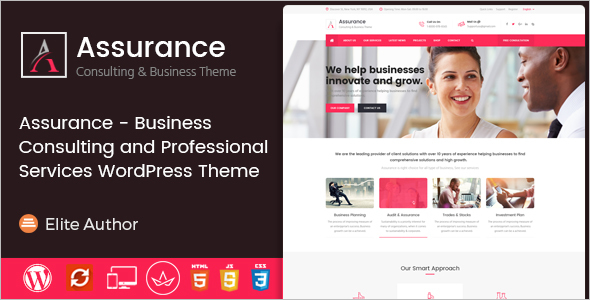 WordPress Theme for Business Services