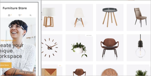 WordPress Theme for Furniture
