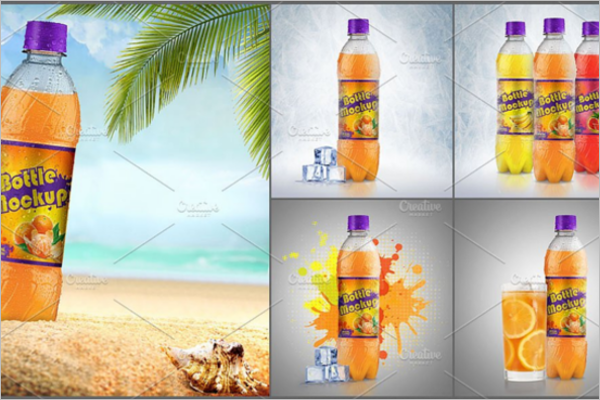 43+ Juice Bottle Mockups Free Psd Design Templates