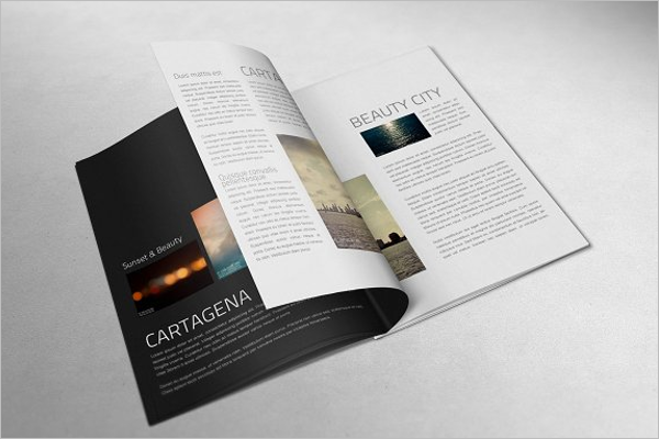 A4 Book Mockup Design