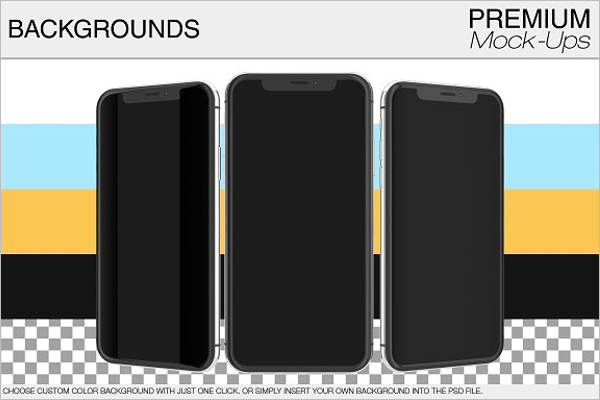 Apple iPhone X Mockup