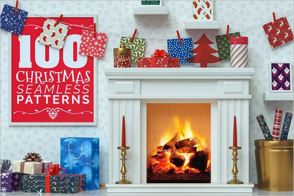 Awesome Christmas Photoshop Pattern
