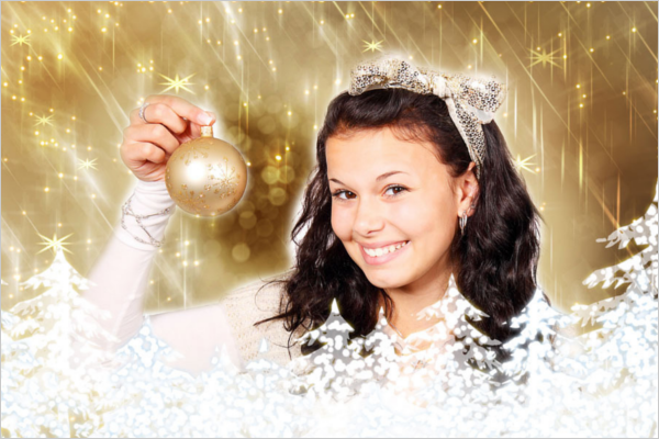 Beautiful Christmas Photoshop Design