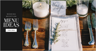 Best Wedding Menu Templates