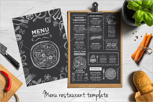 Blackboard Menu Design Bundle