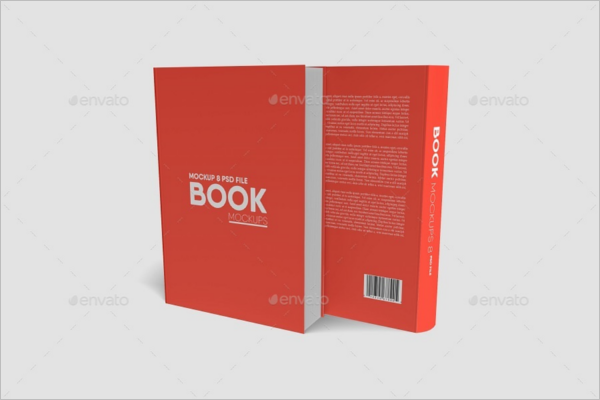 Book Mockup Graphic burger Template