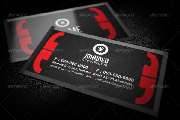 Business Card Example Design