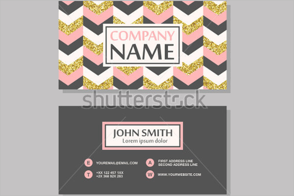 Business Card Promotional Code Template