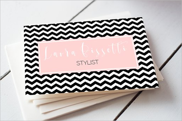 Chervon Business Card Holder Design