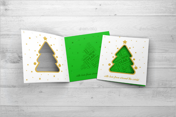 Christmas Card Mockup Idea