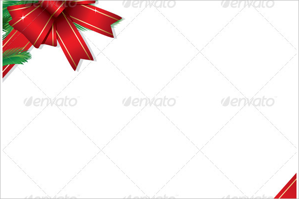 Christmas Gift Border Template