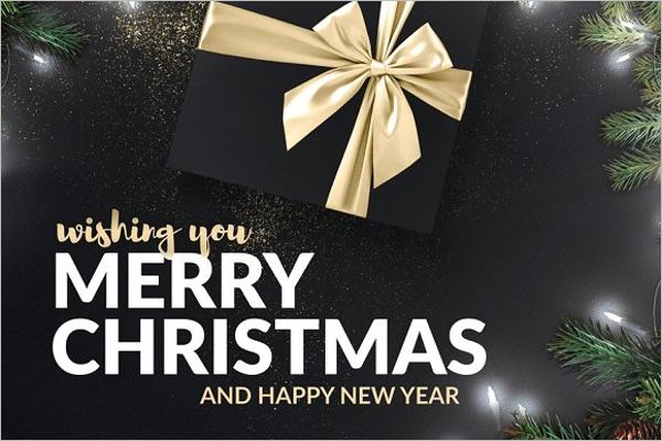 Christmas Holiday Greeting Template